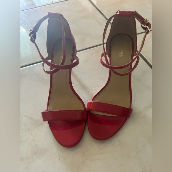 Michael Kors Red Sandals - Picture 1 of 5
